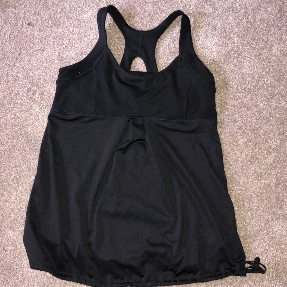 Athletic Shirt with Built-In Sports Bra